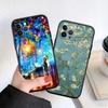 AQ98 Starry Night Van Gogh Painting Soft Shell Phone Case for Redmi Note 13 14 Pro+ Plus A3 A3X 13X 13C 13R 14S 14C 14R