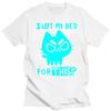Brand Men T-shirt Funny Cat Print Men Tshirts Casual O-neck Men Shirts Streetwear Luminous Men Oversized T-shirt Male Tees Tops