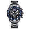 Hong Kong Fashion Swiss Men's Luminous Waterproof Steel Band Watch
