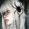 Pince à Cheveux Araignées Oversize Design Antidérapant Épingle à Cheveux Pour Adultes Adolescents Fête d'Halloween Accessoires de Coiffure Accessoires Photo