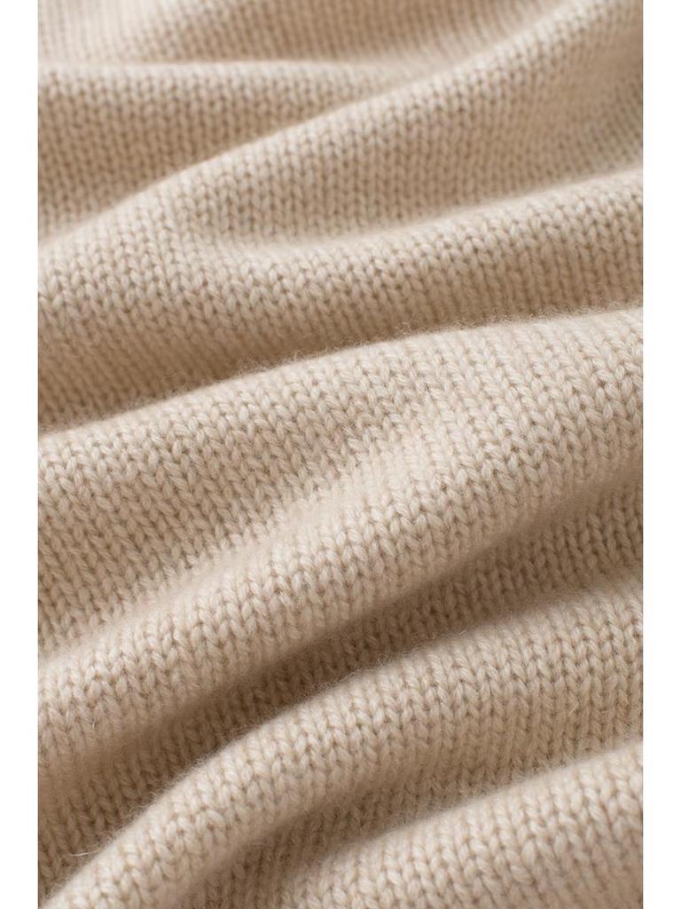 Handmade Embroidered Cashmere Sweater Cardigan - Autumn/Winter Fashion Knitwear