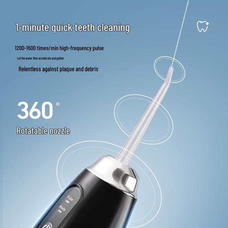 Portable Electric Water Flosser for Dental Care with USB Charging