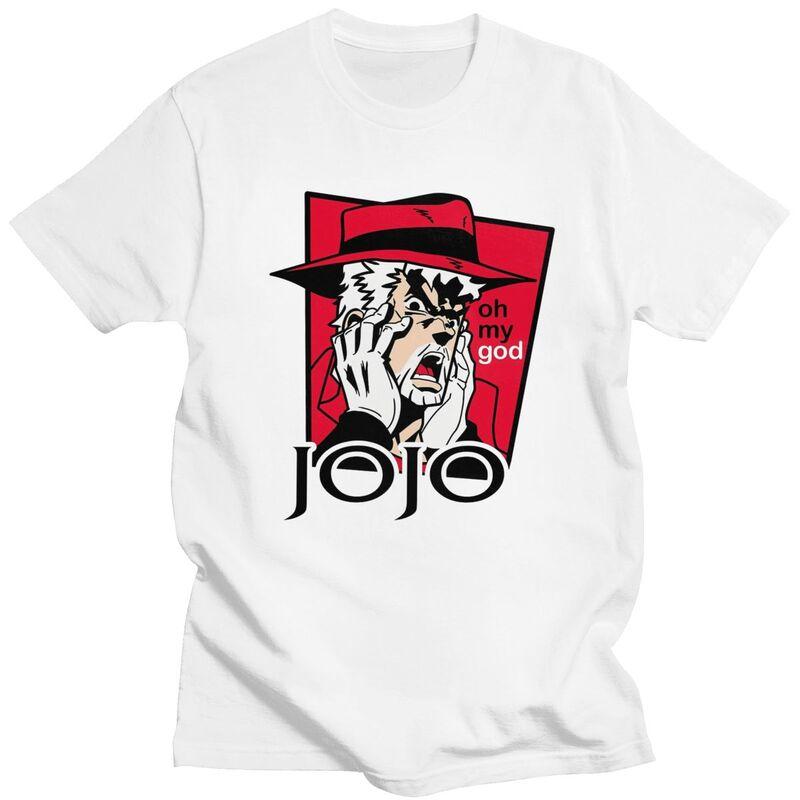 Unisex Graphic T-shirt t shirt for men/ Classic Funny Jojo Bizarre Adventure T Shirt Men Short Sleeves Cotto