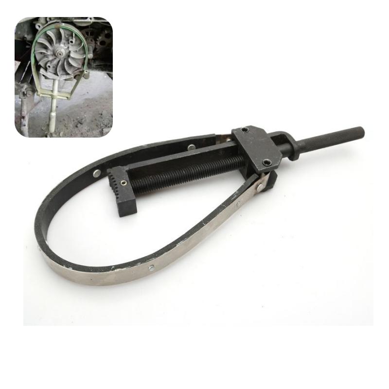 

Motorcycle Flywheel Holder Tool 330MM/13 in Pulley Tighten Device Adjustable Flywheel Fixed Wrench Clutch Repair Puller Tool