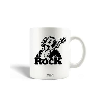 Ceramic Mug - MANIACASE - AC/DC - Black and White - 30cl - Dishwasher Safe