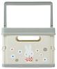Skater Storage Foldable Toy Stackable Storage Basket with Miffy Monochrome Box, Box, Case, Handle, Design, BWOT13-A
