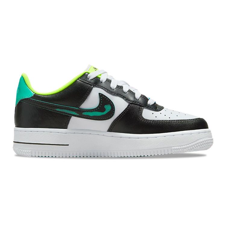 Nike Air Force 1 LV8 GS Graffiti Παιδικά Αθλητικά Παπούτσια Λευκά Laser-Blue Volt DX3349-100