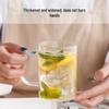 Heat-Resistant Glass Drinking Cup with Handle