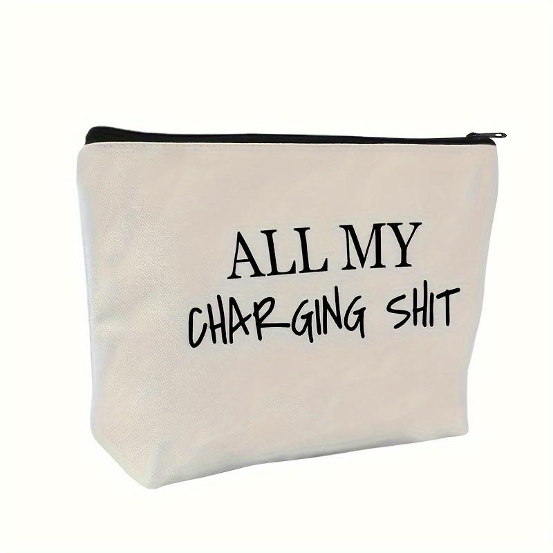 

Versatile Canvas Travel Organizer Bag with Zipper - Lightweight & Foldable, Ideal Gift for Loved Ones 1