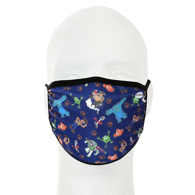 Concept One Disney Pixar Mash Up Kids Face Mask, Multi Disney Pixar Mash Up Kids