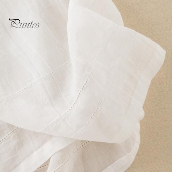 Léto Jaro Ženy Šaty Polorukávy Výstřih do V Linie A Volný lem Jednobarevný Knoflíček Dekor Dvouvrstvé řasené šaty Midi Délka do půli lýtek