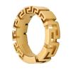 Versace Tastaturmuster hohler Designring Damen leicht 31512946 1022282-1A00620_DG5_7_3J000-hellgold 15