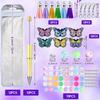 Beadable Ballpoint Pen Bead Rollerball Pen Plastic DIY Inks Pen Beaded Pen Gift