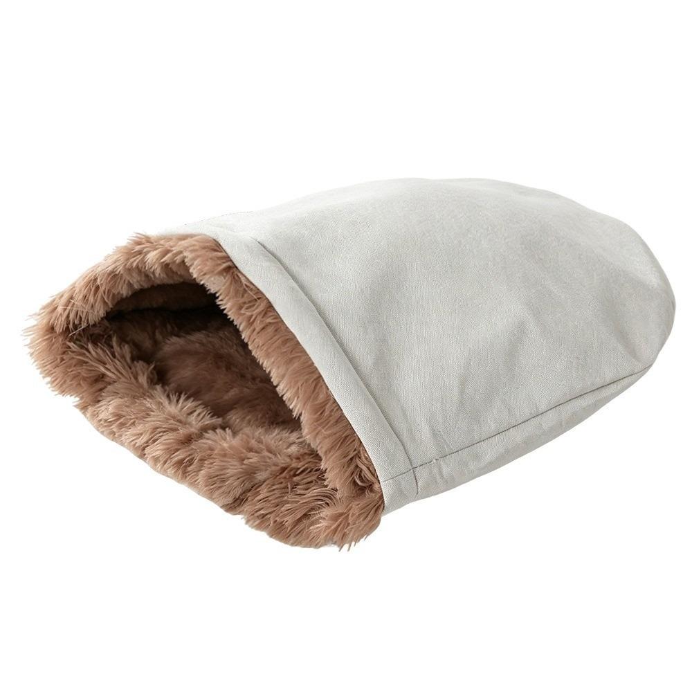 Soft Self Heating Cat Bed Warm Dog Thermal Nest Cave-style Pet Sleeping Mat Winter