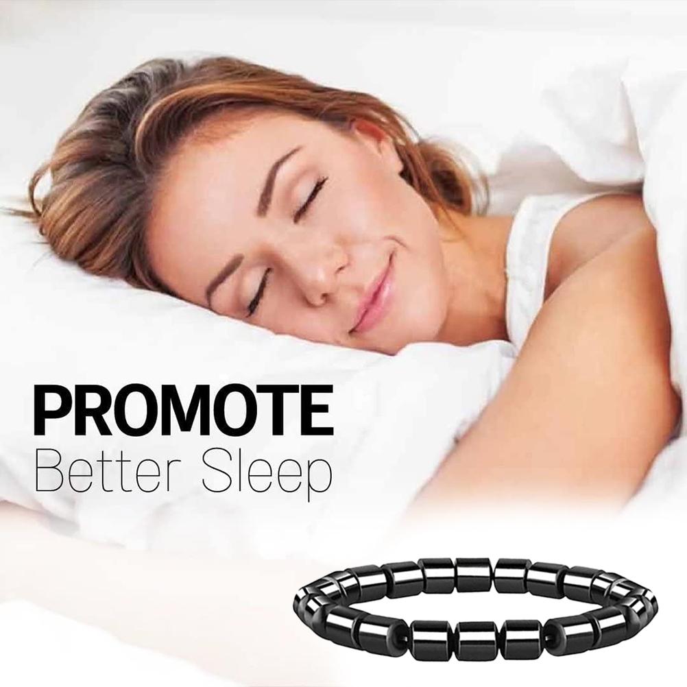 3 Pack Anti Swelling Black Obsidian Anklets Body Slimming Magnetic Black Obsidian Anklet for Women Men Gifts