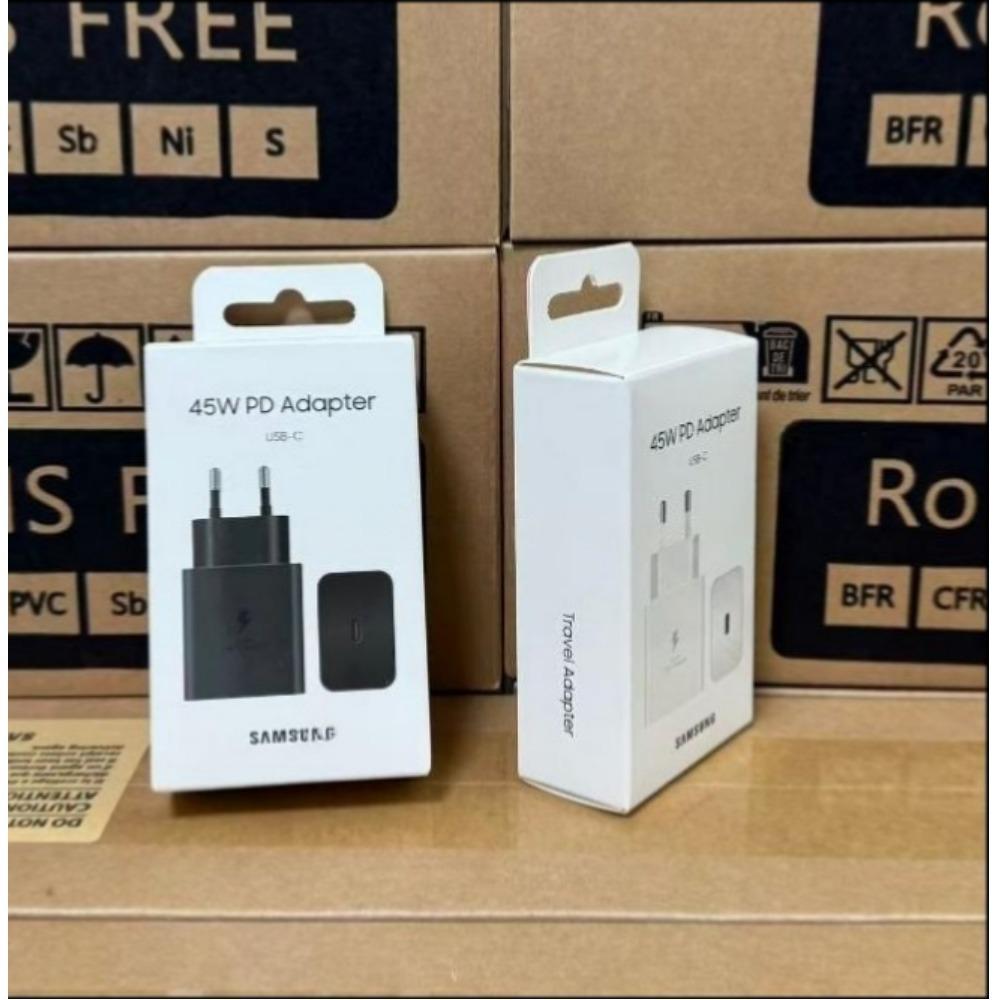 Samsung 45W USB-C Super Fast Charging PD Adapter (EU Plug) - EP-T4510 (Bulk Packaging / No Cable)