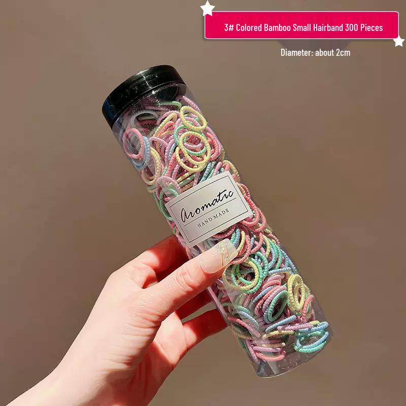 Gentle Baby Hair Elastic Band - Soft, Non-Pulling Rubber Bands for Children's Hair & Baby Headbands