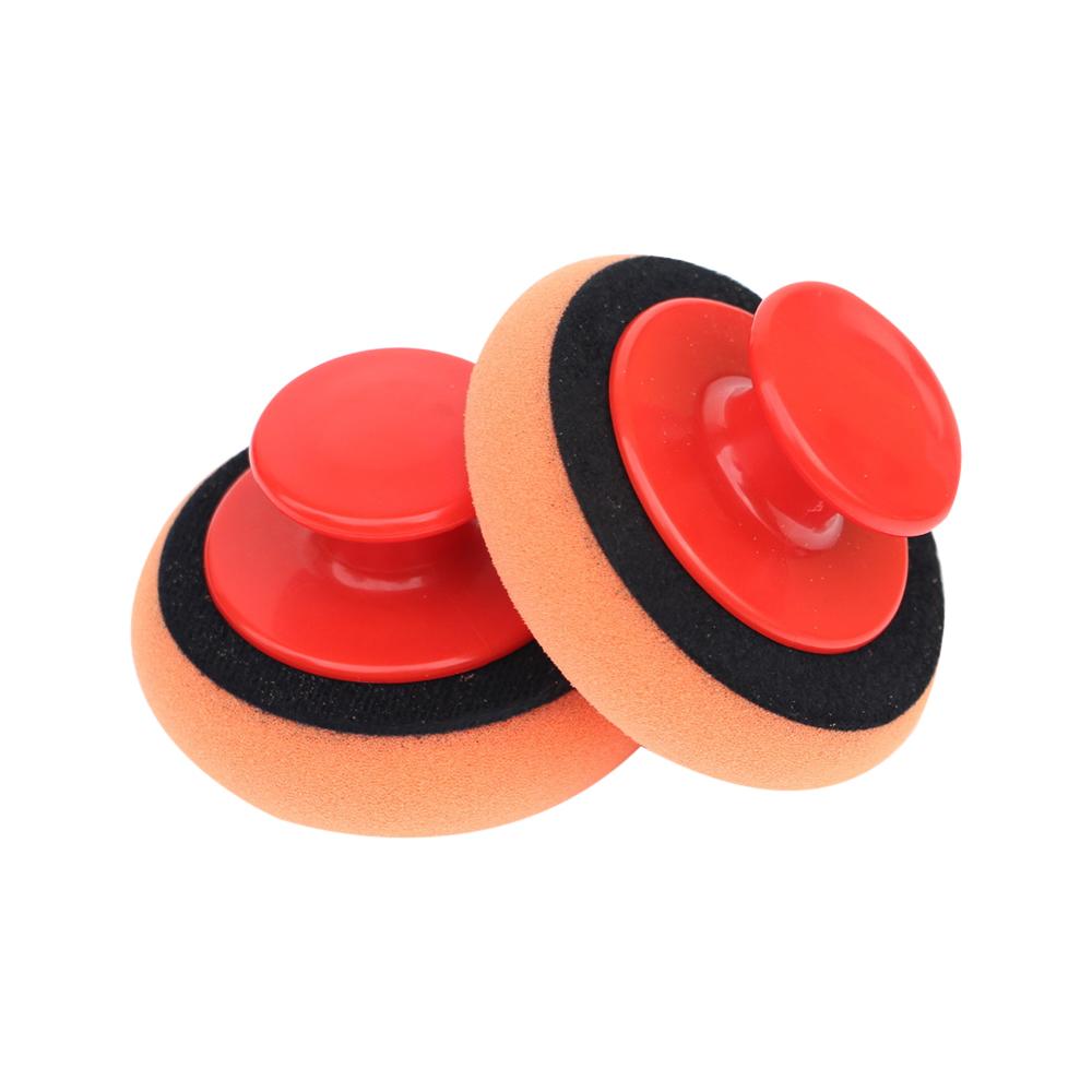 1/5pcs Car Wash Wax Polish Pad Polishing Pad Sponge Car Cleaning Cloth Microfiber Applicator For Auto Polisher Waxing Sponge