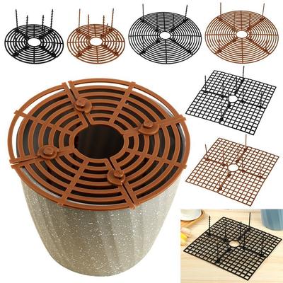 Rust-proof Flower Pot Cover Round/Square Plant Protection Mesh Plant Pot Guards  Plant Root Protect