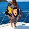 Custom Name Beach Towel Nighttime Adventure Doll Beach Towel, Soft Microfiber, Gift for Her/Him, Birthday, for Pool, Beach, Travel, Fan Gifts