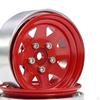 4 Pieces RC Wheel Rims Aluminum Alloy 1/10 Accessory Simple Assembly for SCX10 TRX4 90046 Suitable