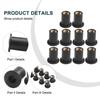 Nuts Nut 5mm ATV Black Bodywork For Most Windshields