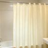 Plastic Shower Liner, Modern Solid Color Bathroom Curtain, Waterproof Shower Curtain with Metal Grommets for Bathroom Decor
