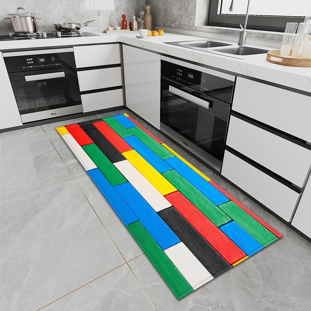 Home corridor porch door mat bedroom bedside living room carpet bathroom door absorbent non-slip mat