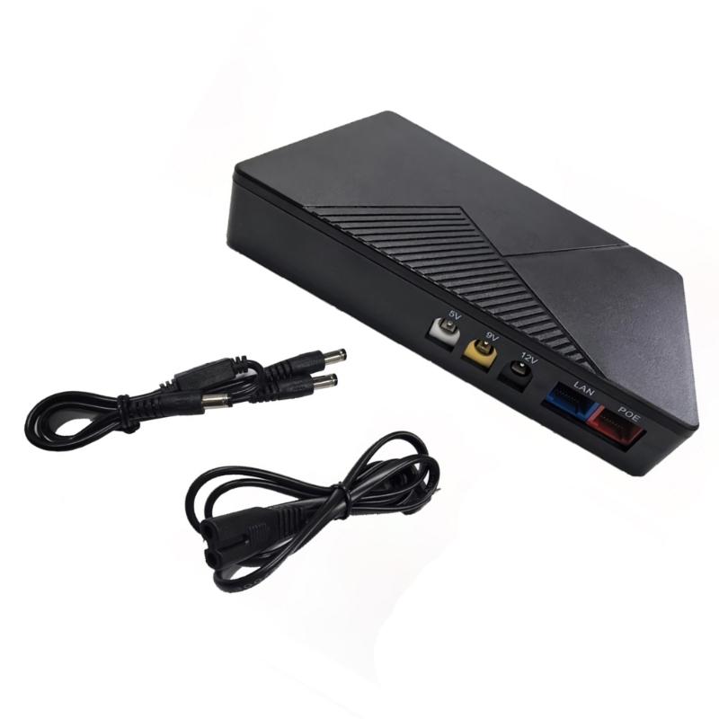 Multifunctional UPS Power Backup 10000mAh/12000mA Intelligent Home Backup Battery with Safety Protections Feature