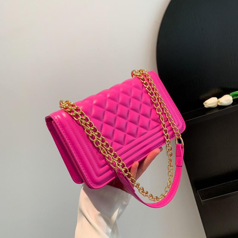 Women'S Bag Small Square Bag Stylish And Simple Shoulder Bag Creative Chain Crossbody Bag Handbag