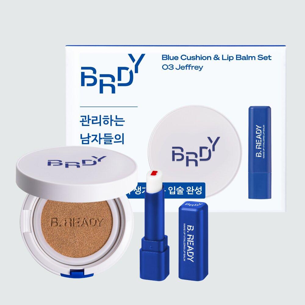 BE READY Blue Cushion (Special Gift: Wakeup Lip Vitalizing Lip Balm)