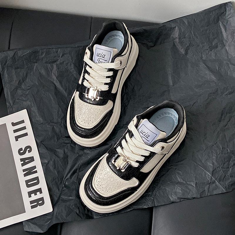 

Маленькие белые туфли детские весенние новые - это универсальные кеды для отдыха и спорта для студенток, уличная съемка 40 чёрный