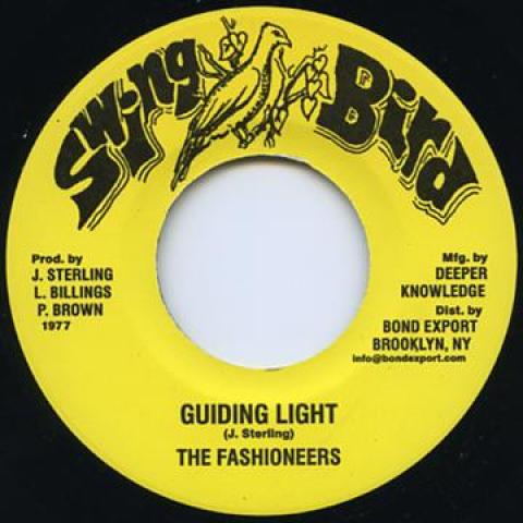 

7inch Record FASHIONEERS Guiding Light DKR164 Swing BirdDig 1977 US Reggae Ska Dub Used