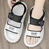 Men's Sandals Summer New Man Casual Shoes for Men Slippers Ins Beach Roman Leisure Outside Sandal Male Black