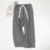 Women's Summer Cotton Silk Nine-Point Wide-Leg Pajama Pants - Plus Size, Loose, Breathable, Cooling, Ideal for Beach and Air Conditioning Comfort