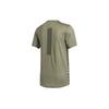 Adidas Soccer Training Round Neck Short Sleeve T-Shirt Men Tops Legacy-Green FM2101