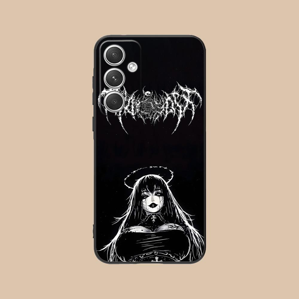 

Terror Gothic Art Mobile Phone Case for Samsung Galaxy S26 S25 S24 S23 S22 S21 S20 Note20 Plus FE Ultra Colorful Cover Luxury Galaxy Note20 Ultra