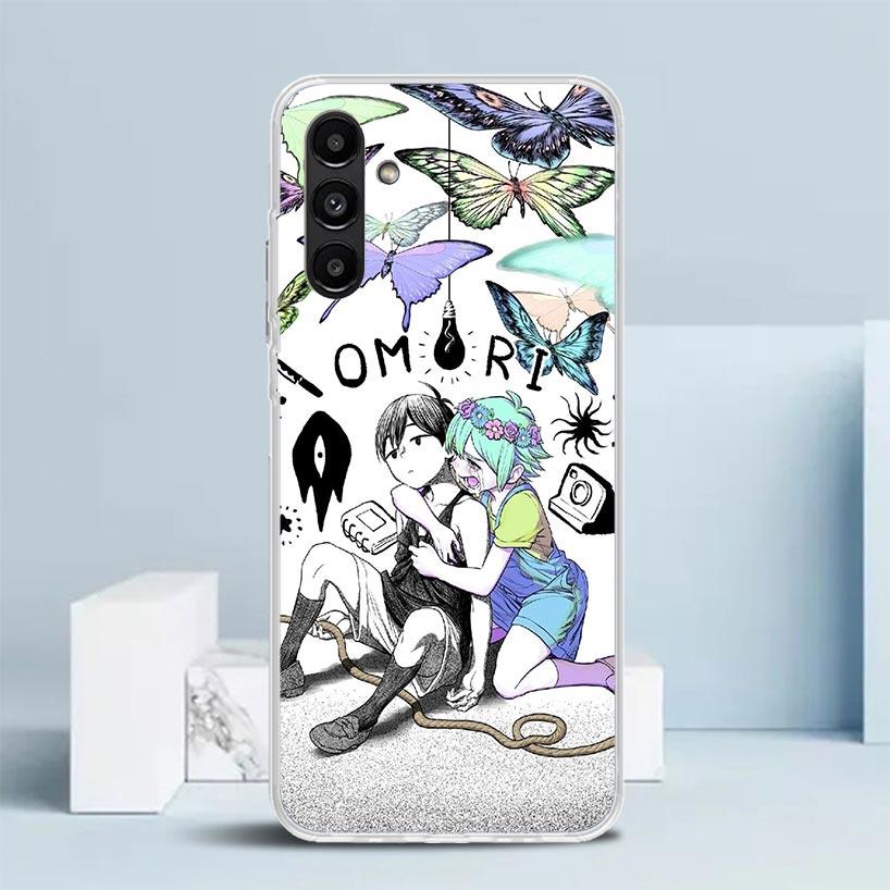 Game O-Omori Cartoon Cover for Samsung Galaxy A17 A37 A57 A16 A26 A36 A56 A15 A14 A55 Phone Case A13 A53 A25 A35 A24 A34 A23 A33