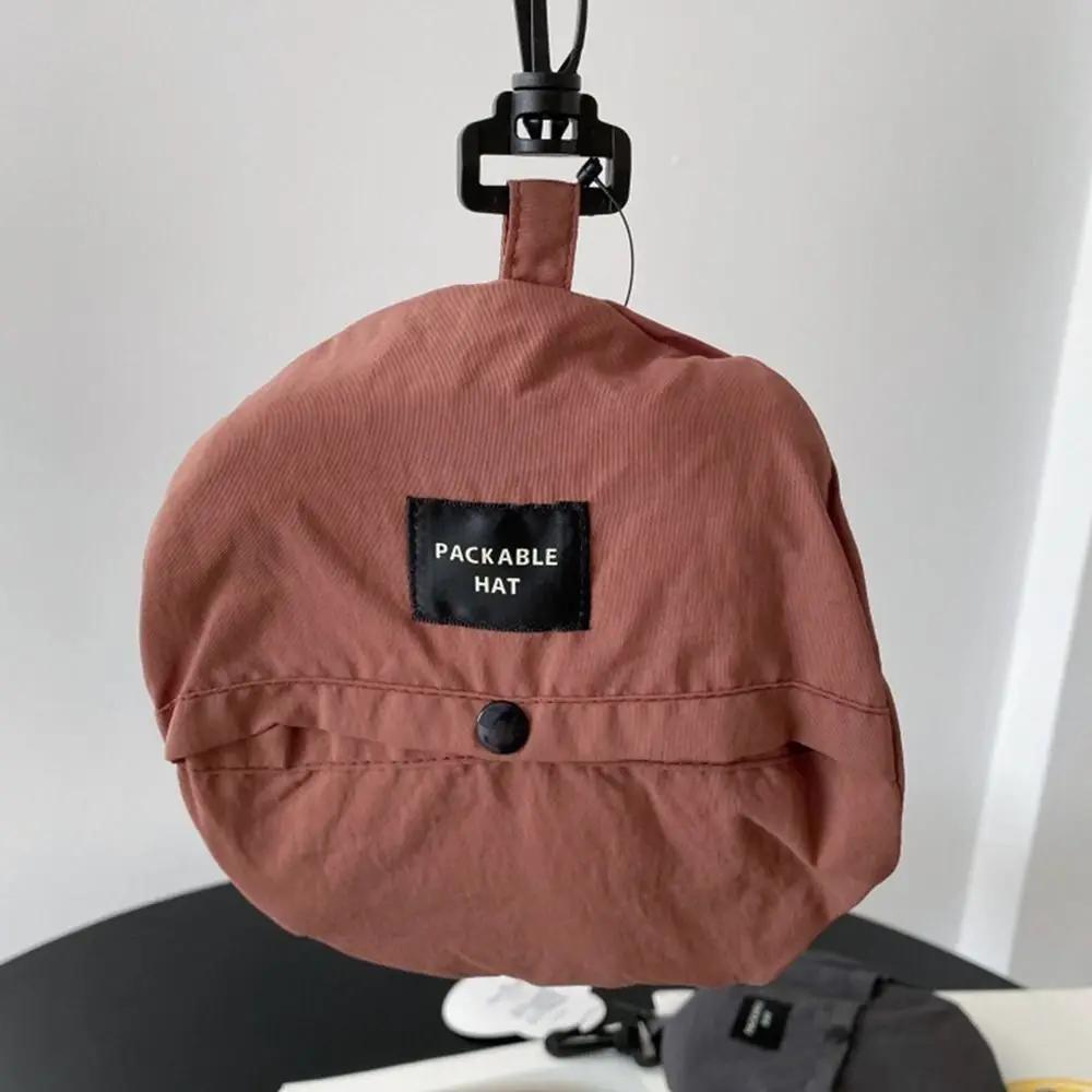 Summer Waterproof Bucket Hat Storage Bag Quick-drying Fishing Cap Sun Protection Portable Panama Cap Camping Hiking