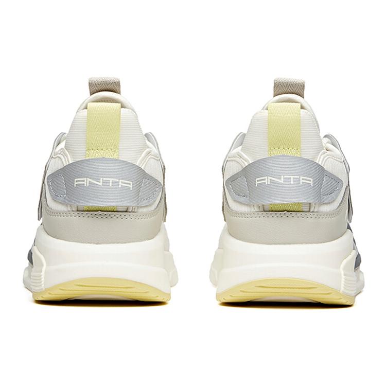 New Anta Low Top Running Shoes Women's White Gray 122048808-1