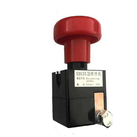 ZJK125 (ED125) ZJK250 (ED250) Emergency disconnecting Switch Push Button Switch 125A 250A for car Automobile Vehicle(125A Single Side)