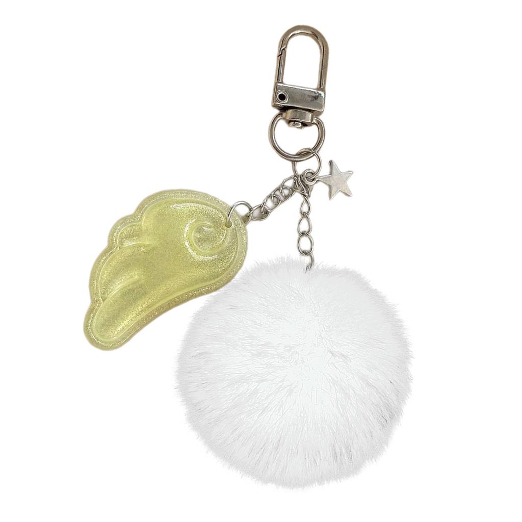 Niedlicher Engel Stern Schlüsselanhänger Schlüsselzubehör Praktischer Schlüsselhalter Cartoon Schlüssel Schmuck Legierung Textur Geeignet für Frau Mädchen