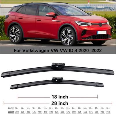 Für Volkswagen VW ID.4 ID4 2020 - 2025 28 + 18 Scheibenwischer Scheibenwischer ID.4 ID4X