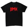 Men's DMX Red Logo T-shirt Large Black