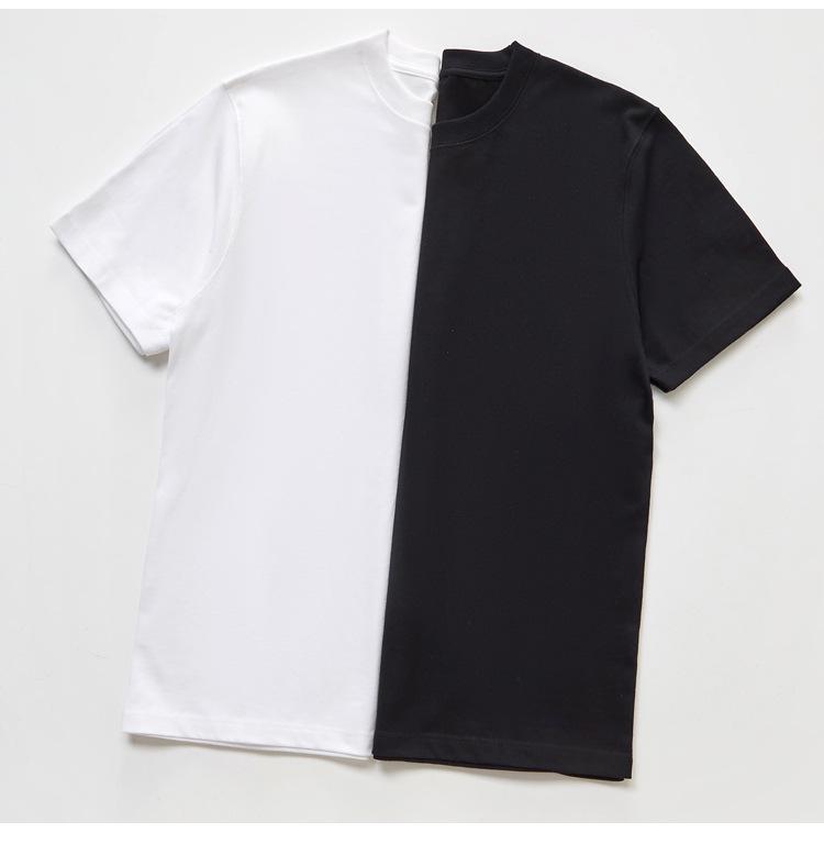 Unisex Koszulka z krótkim rękawem, ciężka bawełna 300g/m² - Bez deformacji, jednolite kolory