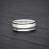 Anello Fidget in Argento Sterling 925 | Anello Minimalista a Fascia per Meditazione per Uomini e Donne