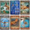 Artisian Sport Metal Sign Swimming Tin Poster Diving Decorative Plate Wall Decor Garage Bar Pub Club Hotel Cafe Kitchen Home