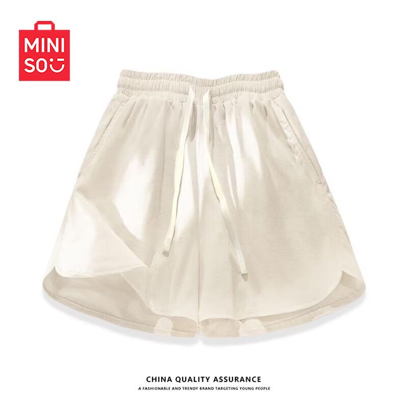 MINISO Women s Quick-Dry Cool-Feel Sports Shorts L