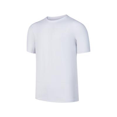 Urban Lifestyle Series Fashion Round Neck Pullover Short Sleeve T-Shirt Men Tops Pearl-White SA2259ST03C-WT002