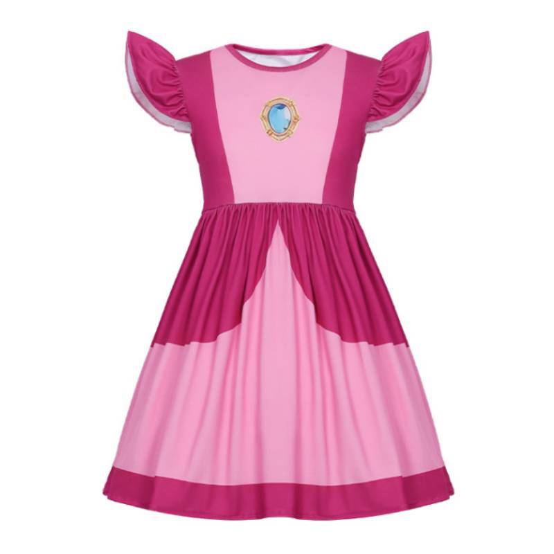 Super Mario Bros Princess Peach Daisy Rosalina Cosplay Costume For Events